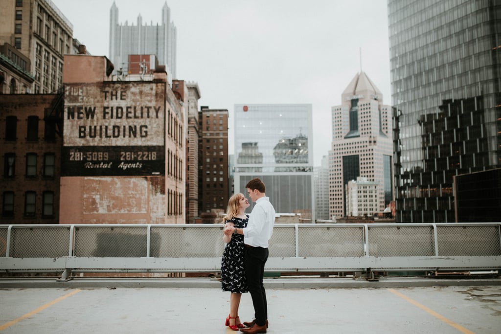 Rooftop Engagement Shoot