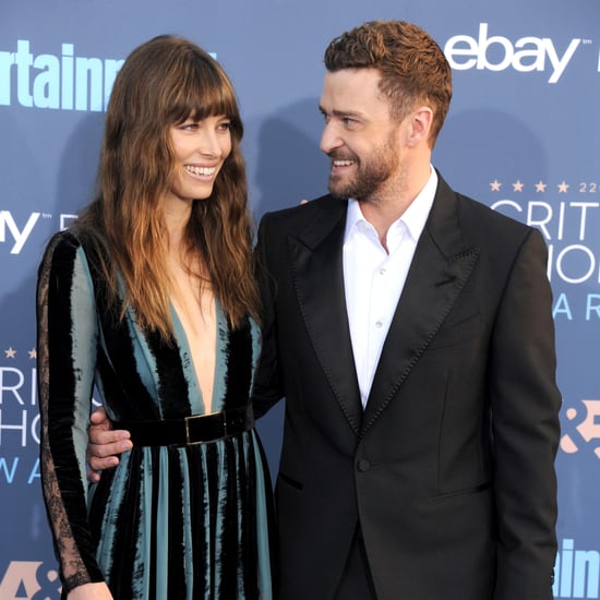 Justin Timberlake and Jessica Biel at 2017 Critics' Choice