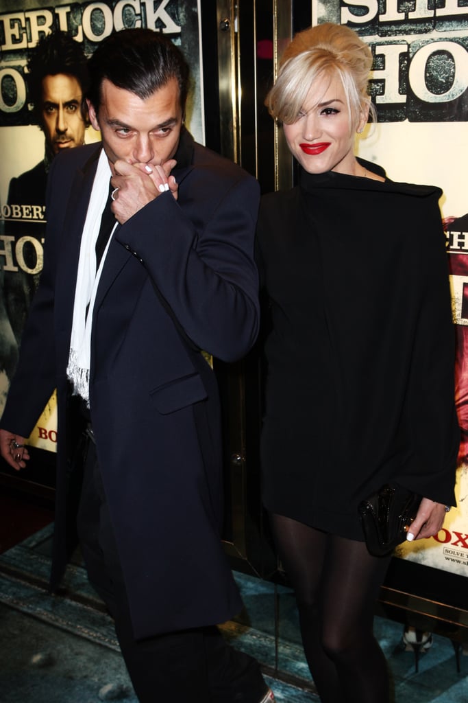 Gwen and Gavin attended an afterparty following the world premiere of Sherlock Holmes in London in December 2009.