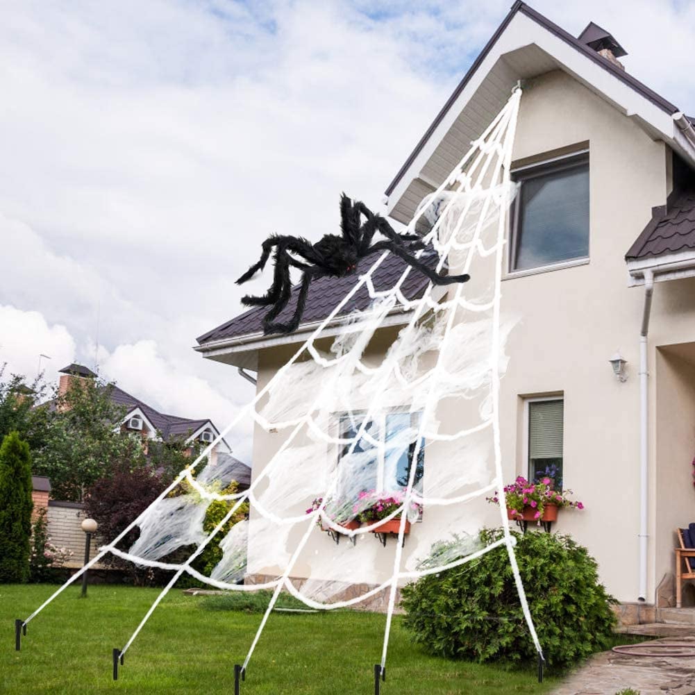 Leo (July 23-Aug. 22): Spider Web Halloween Decoration