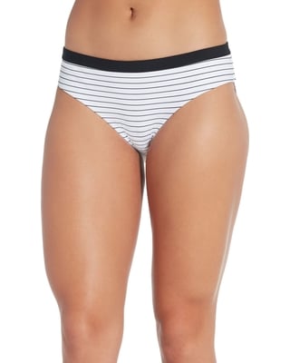 CALIA Women's Wide Banded Printed Bikini Bottoms