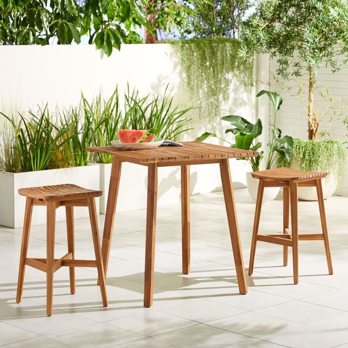 West Elm Acadia Outdoor Bar Table