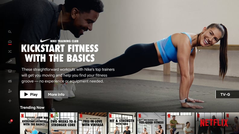 Nike Training Club workouts on Netflix