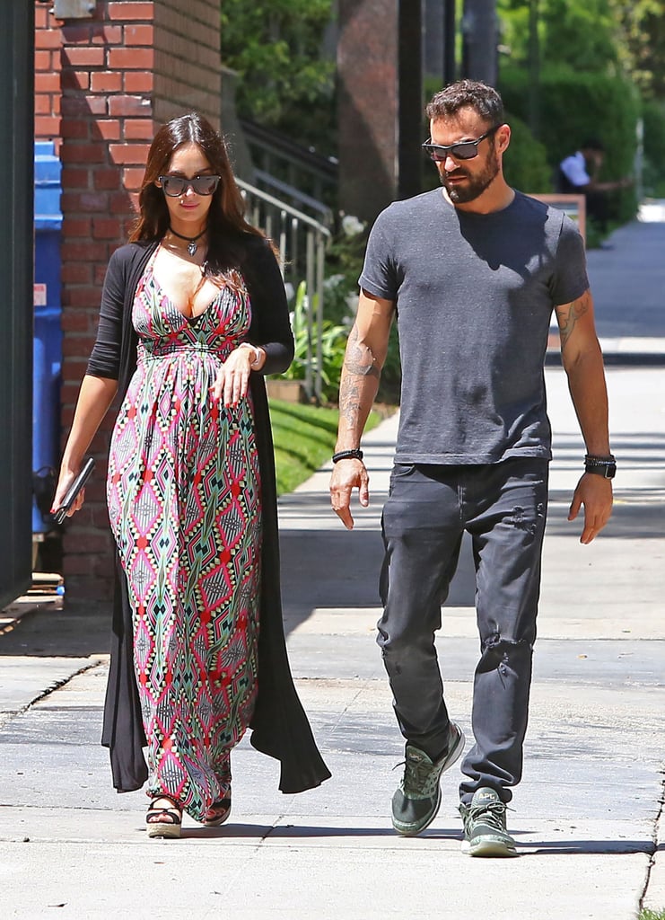 Megan Fox and Brian Austin Green in LA After Pregnancy News