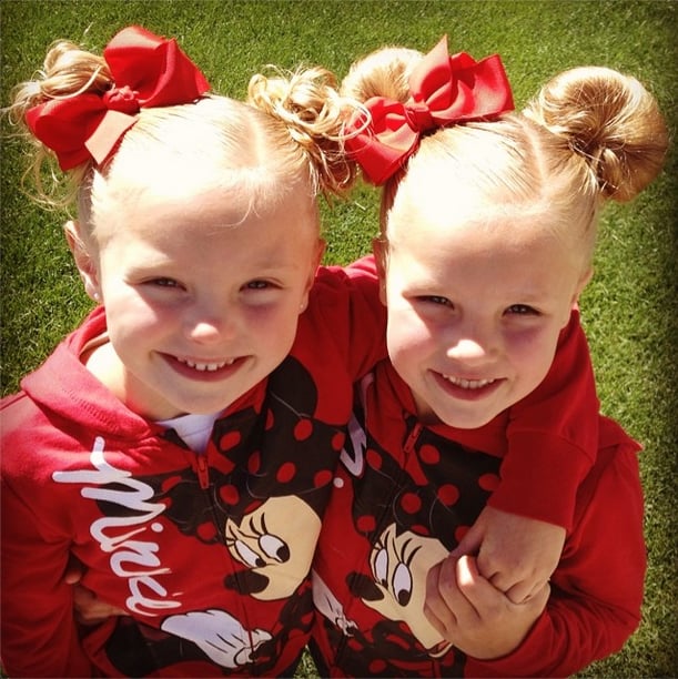 Minnie Mouse Buns