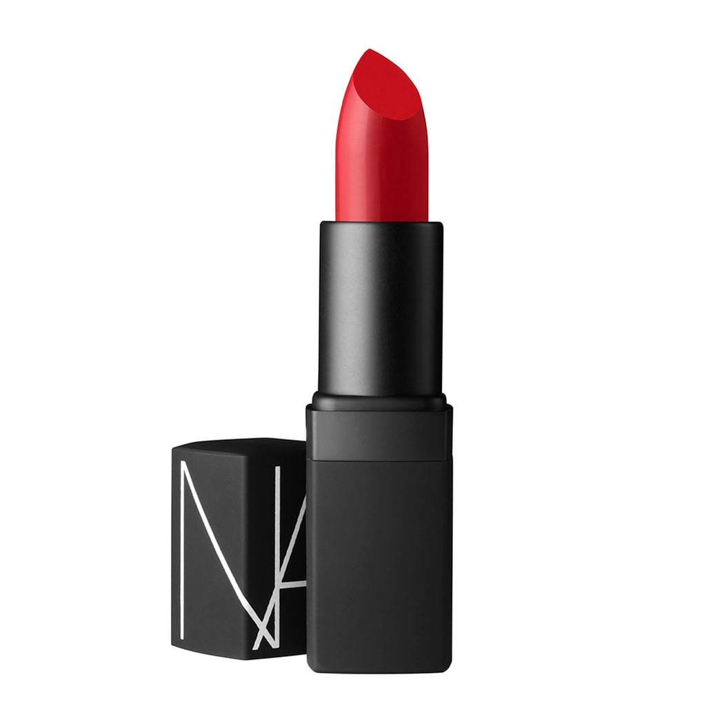 Light: Nars Semi-Matte Lipstick in Jungle Red