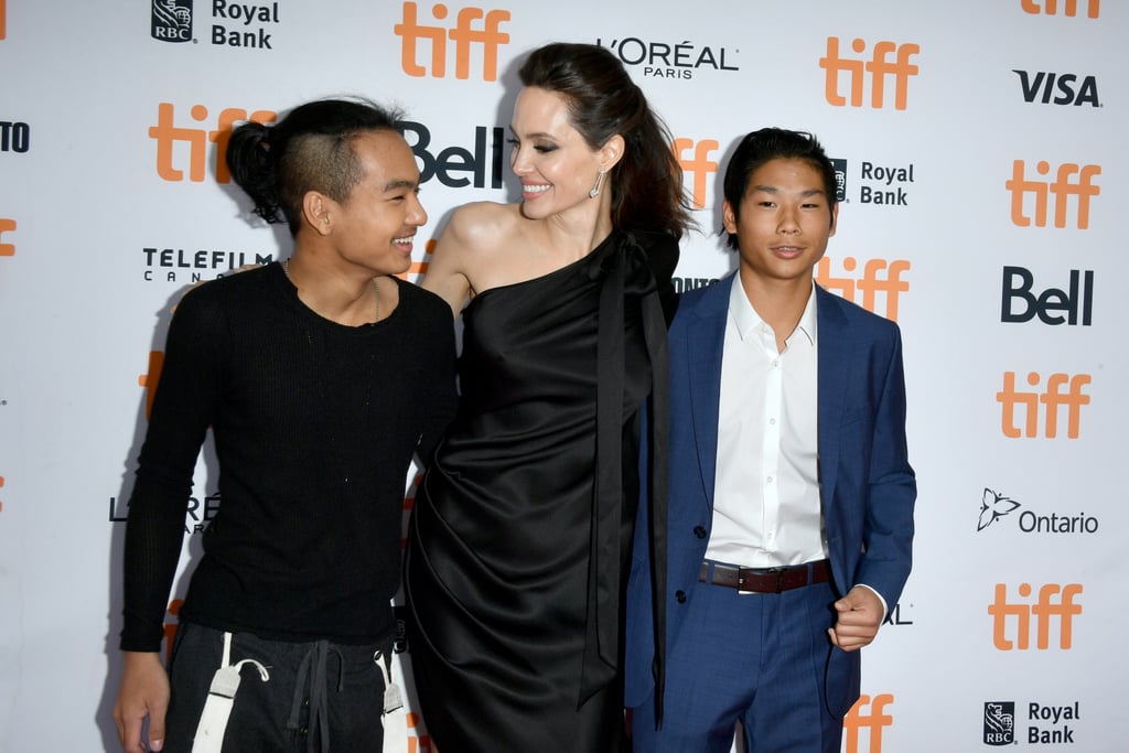 Angelina Jolie, Maddox and Pax Jolie-Pitt