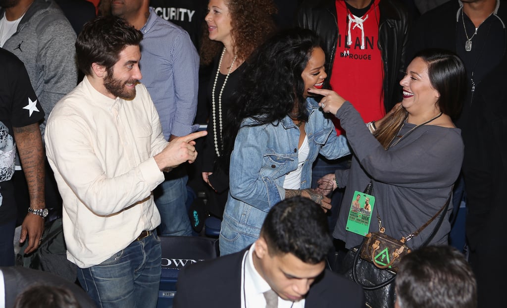 Rihanna, Jake Gyllenhaal, and Jay Z at Boxing Night | Photos