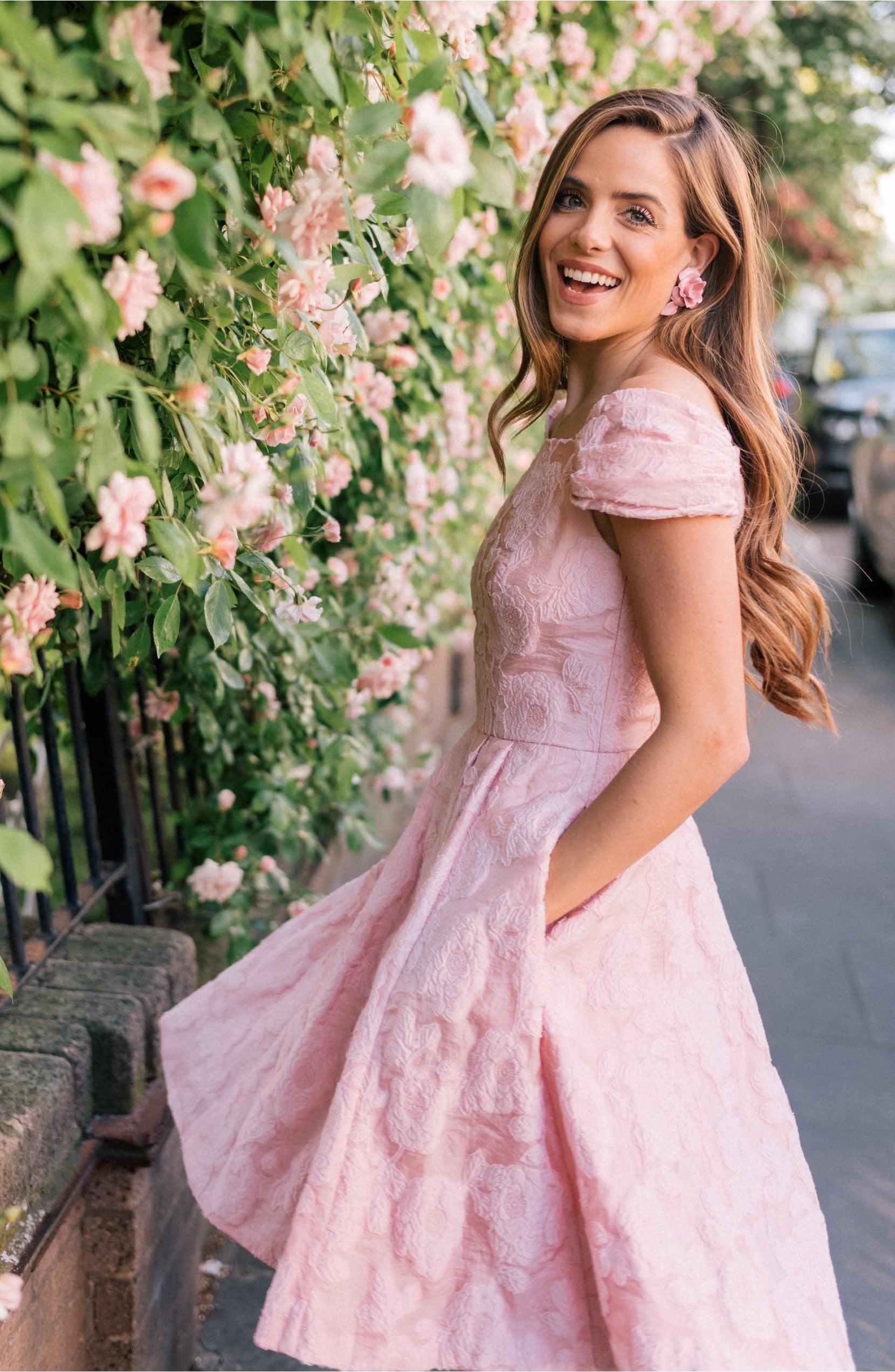 Gal meets glam cheap pink dress
