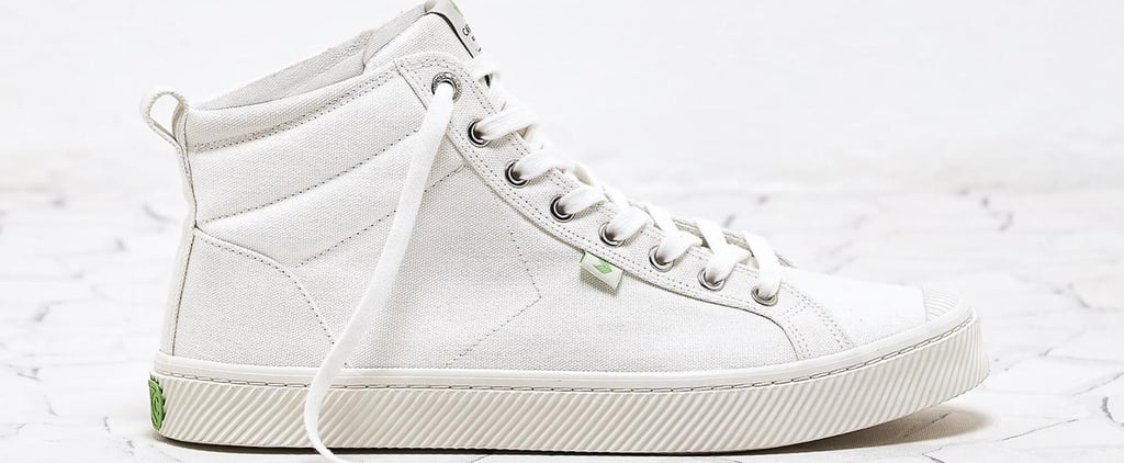 Cariuma White Canvas High-Top Sneakers Are 100% Vegan