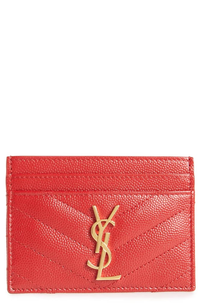 Saint Laurent Monogram Credit Card Case