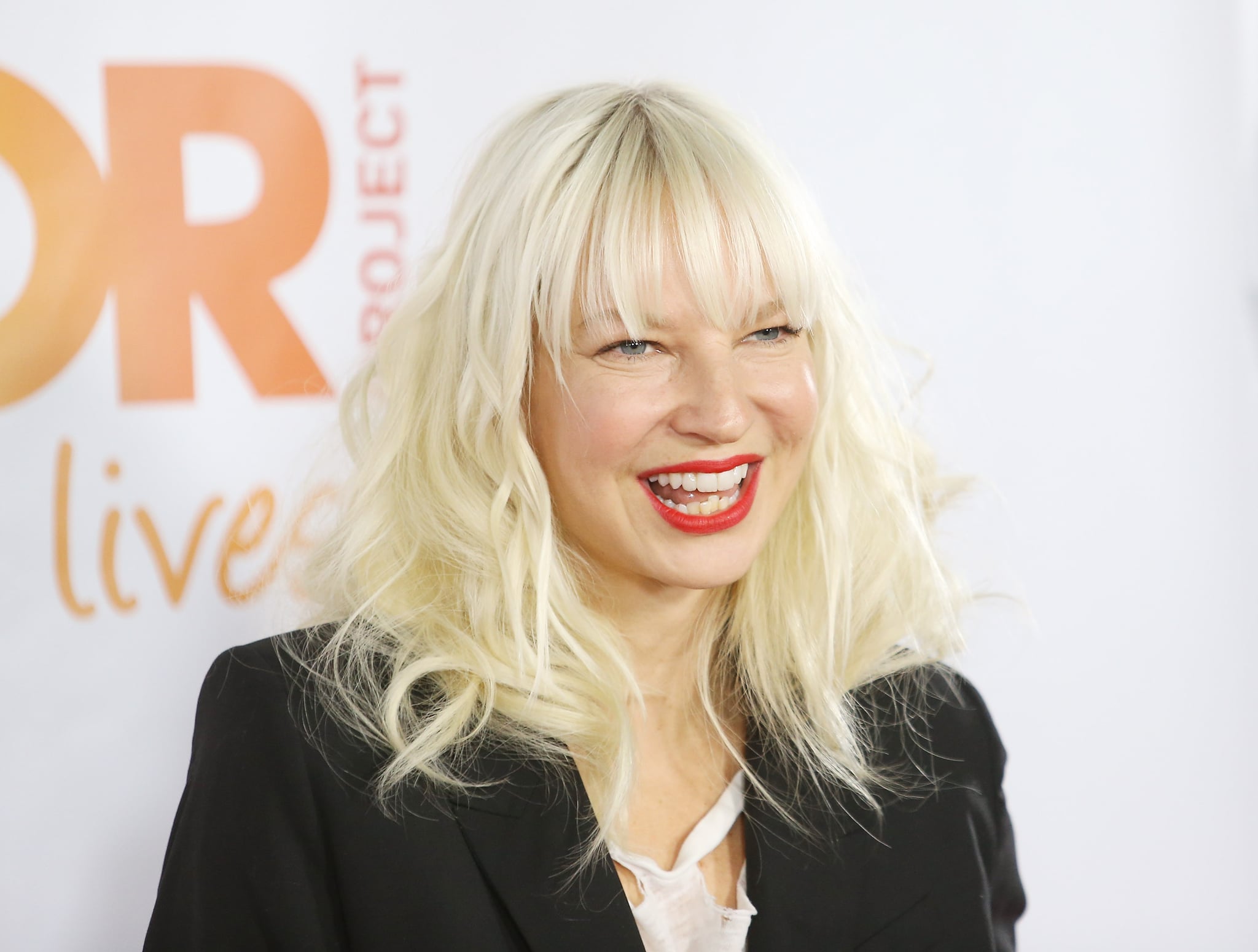 HOLLYWOOD, CA - DECEMBER 08:  Sia Furler arrives at the 15th Annual Trevor Project Benefit held at Hollywood Palladium on December 8, 2013 in Hollywood, California.  (Photo by Michael Tran/FilmMagic)