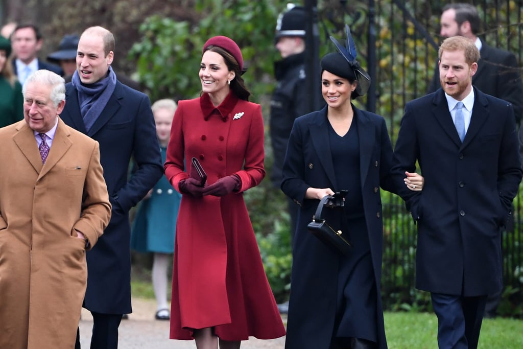 British Royal Family Christmas Church Service 2018