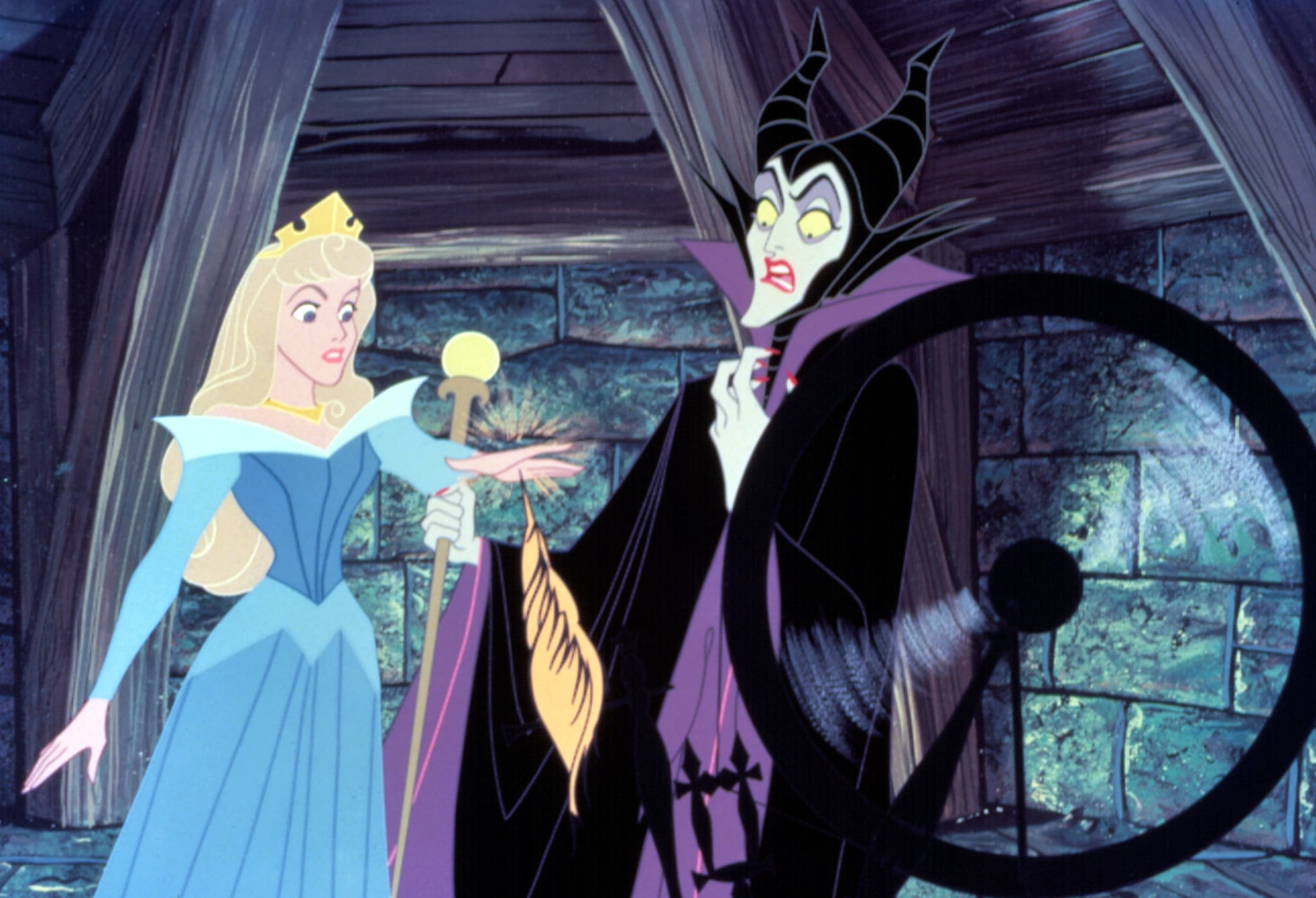 Sleeping Beauty: Maleficent's Eyes in the Fireplace, 15 Terrifying Moments  From Kids Movies That Scarred Us for Life