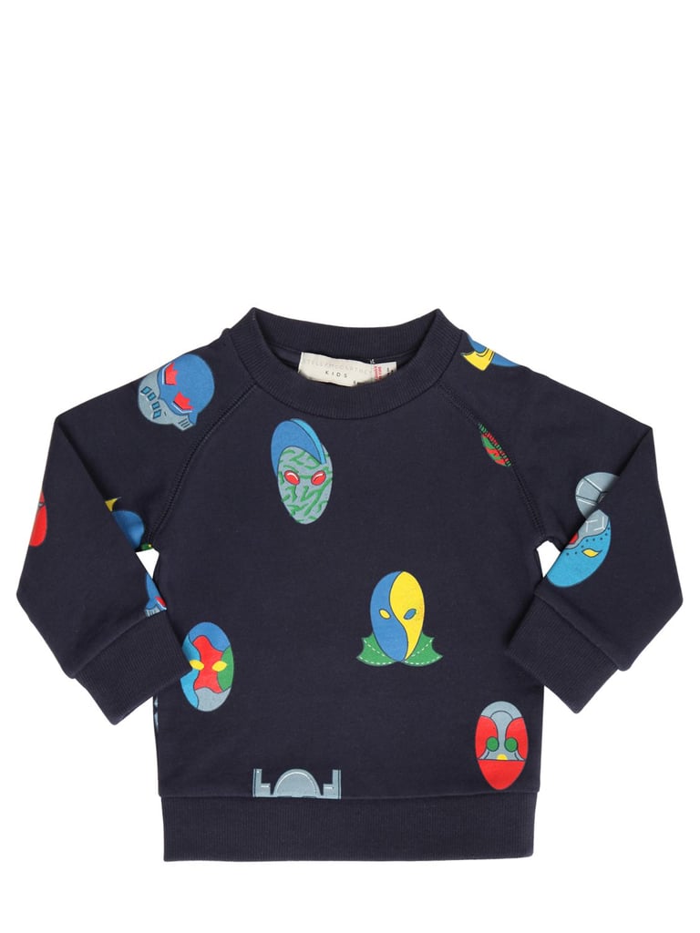Stella McCartney Mask Printed Cotton Sweatshirt ($75)
