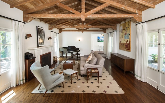 Each room in the house features large windows, allowing plenty of natural light to stream in.