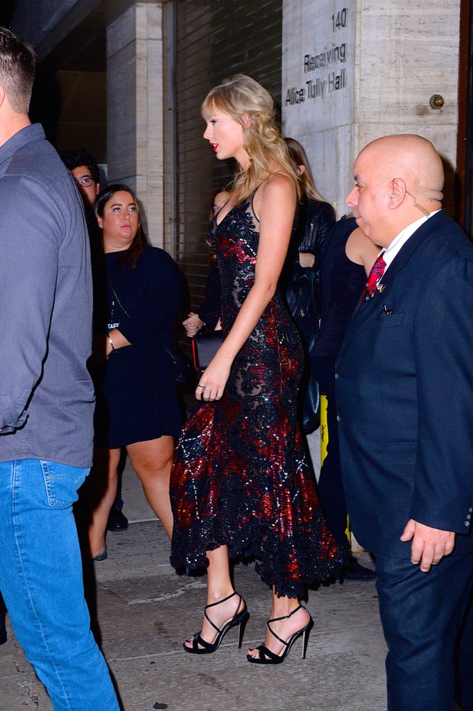 Taylor Swift's Dress at The Favourite Showing With Joe Alwyn