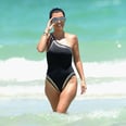 Kourtney Kardashian Puts Her Famous Curves on Display While Hitting Up the Beach in Miami