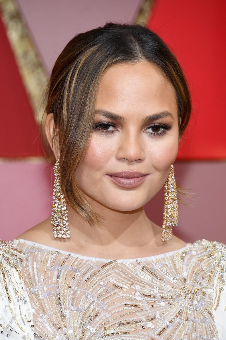 Chrissy Teigen at the Oscars