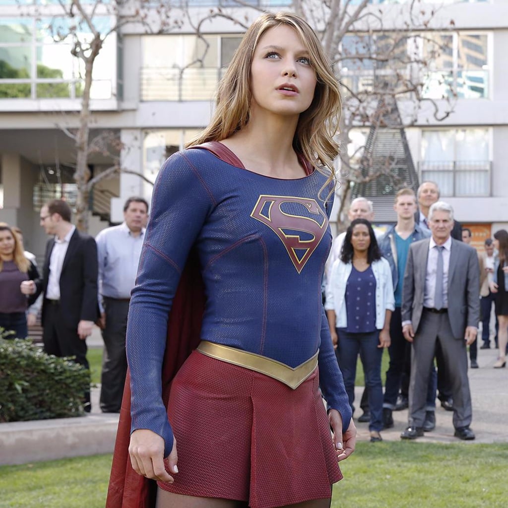 DC Comics Supergirl TV Show Costume Uniform Outfit Allover Front Back T-shirt 
