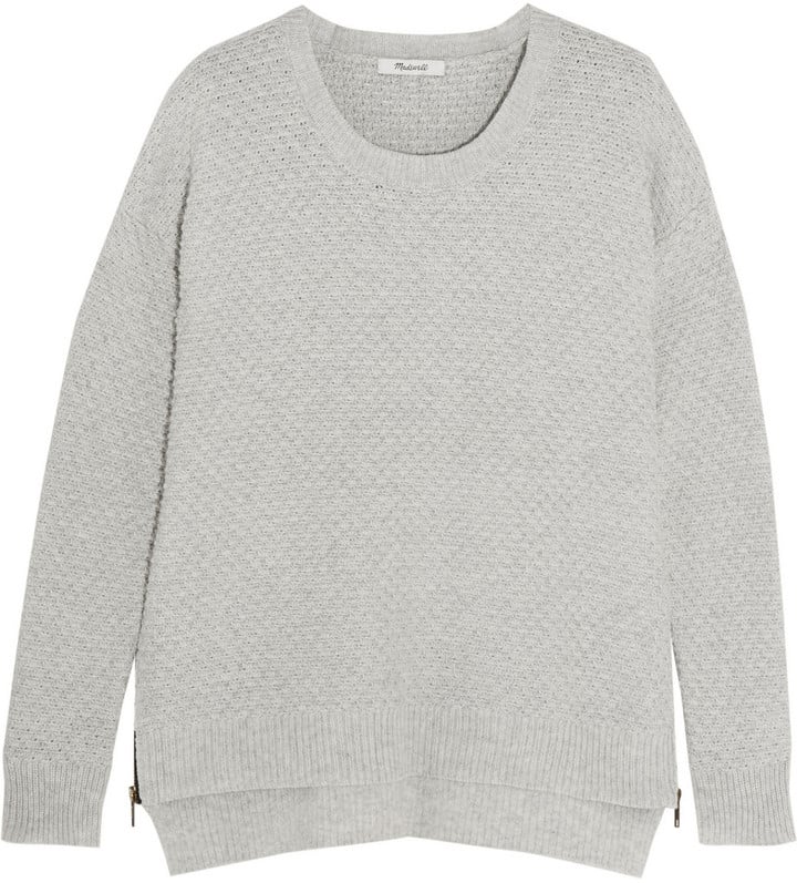 Madewell Bramble Textured Cotton-Blend Sweater ($60)