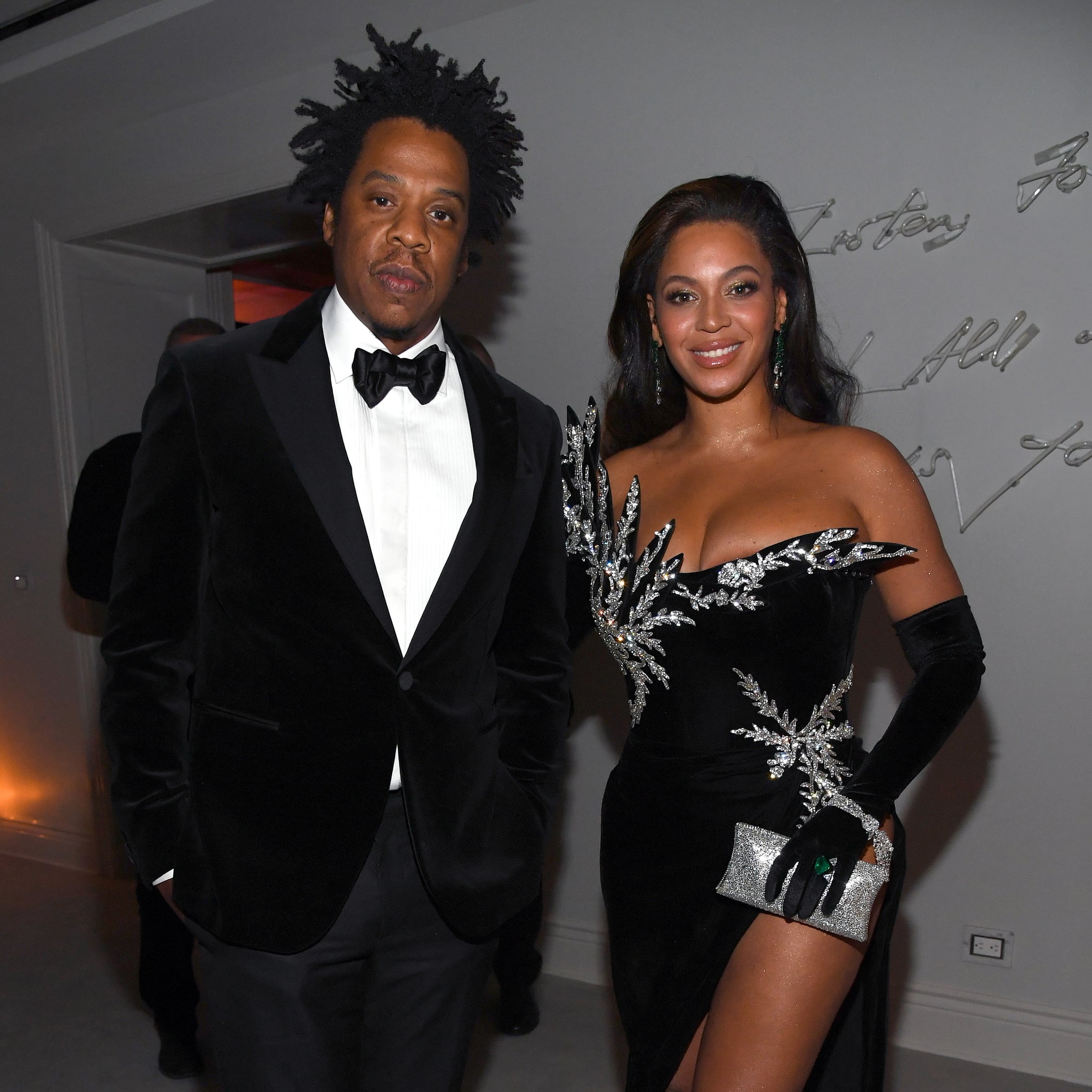 Jay-Z and Beyoncé Knowles-Carter attend Sean Combs 50th Birthday Bash