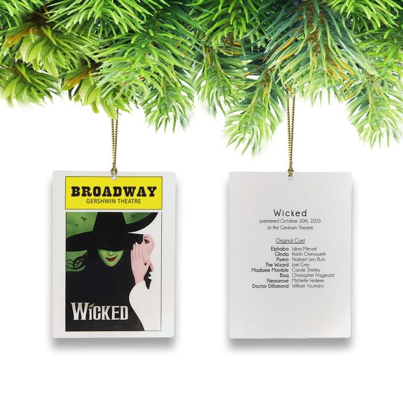 Broadway Program Ornaments
