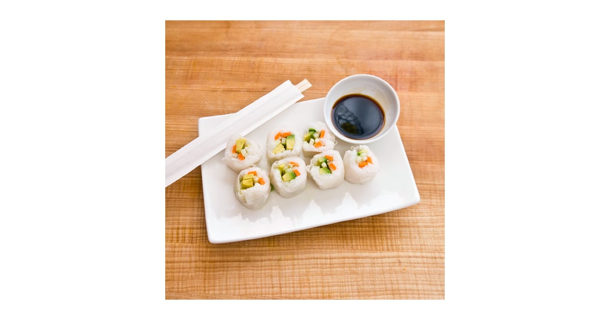 Spring roll sushi recipe popsugar moms