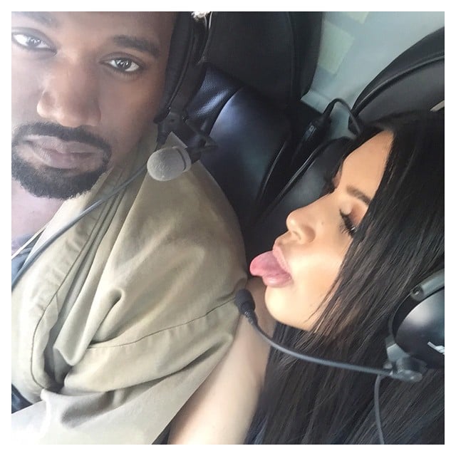 Pregnant Kim Kardashian at Glastonbury Festival | Pictures