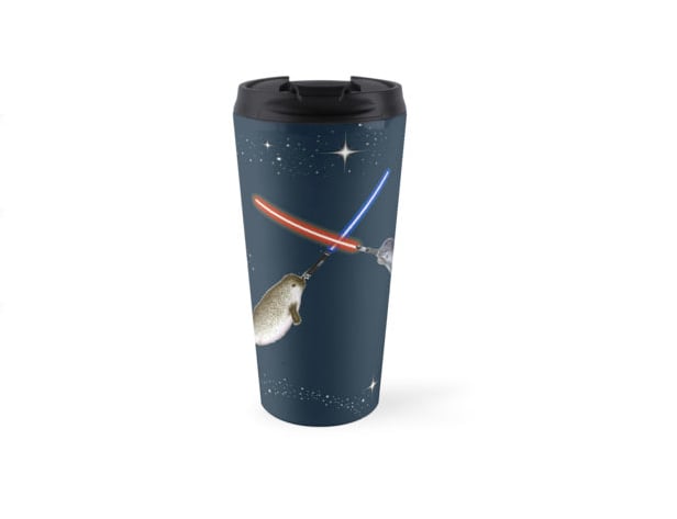 Shop it: Jedi Narwhal Travel Mug ($25)