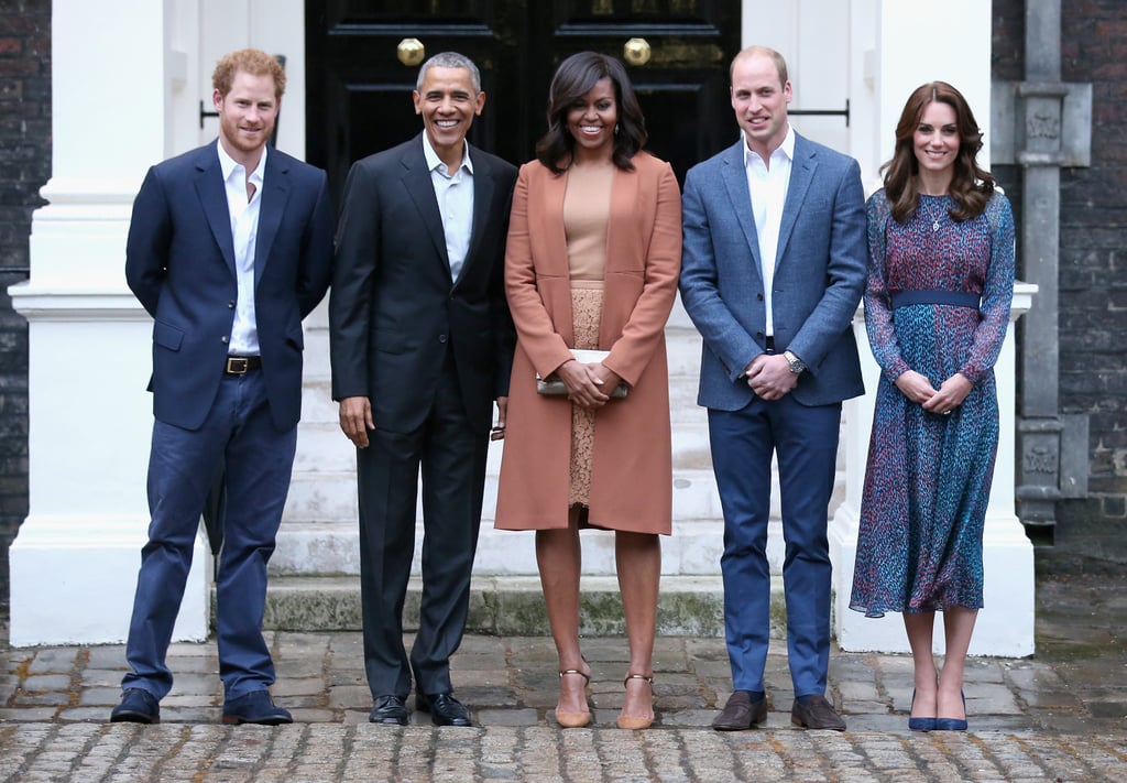 When They Posed With the Obamas