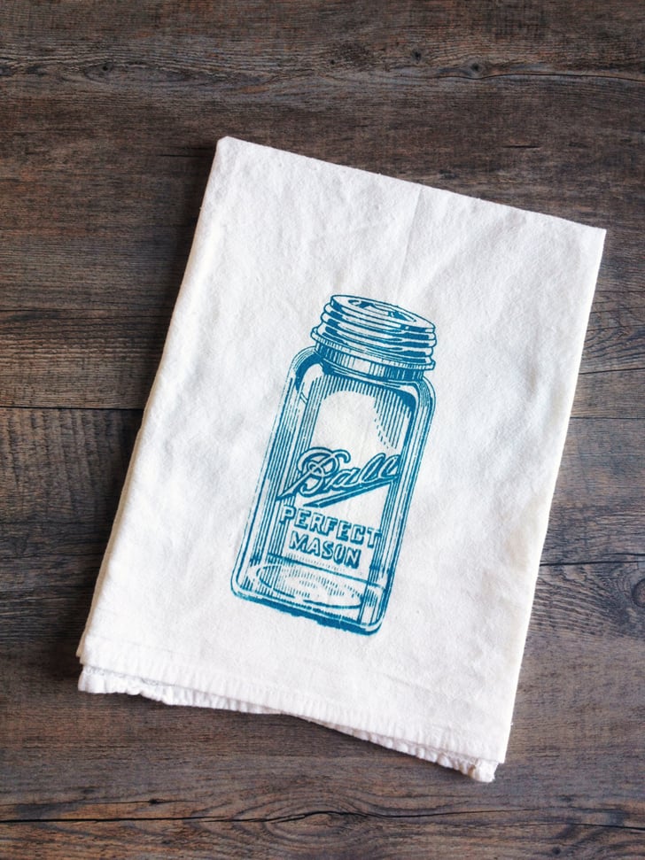 Mason Jar Cotton Kitchen Towel | 25 Eco-Friendly Gifts For ...