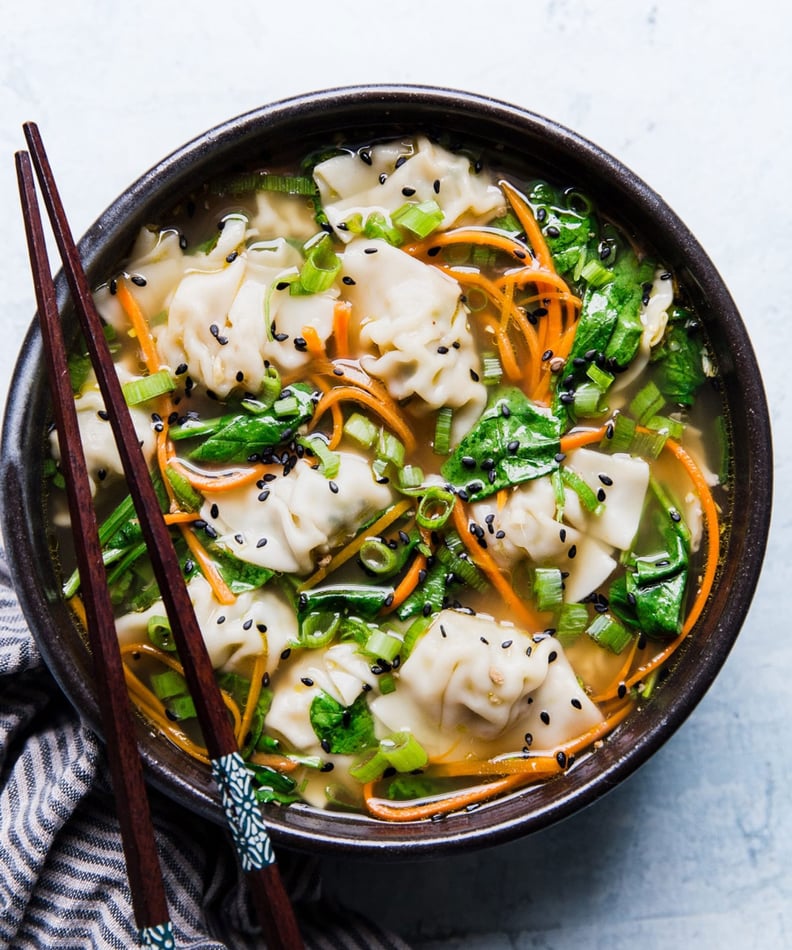 Vegetarian Soup Recipes: Easy Dumpling Soup