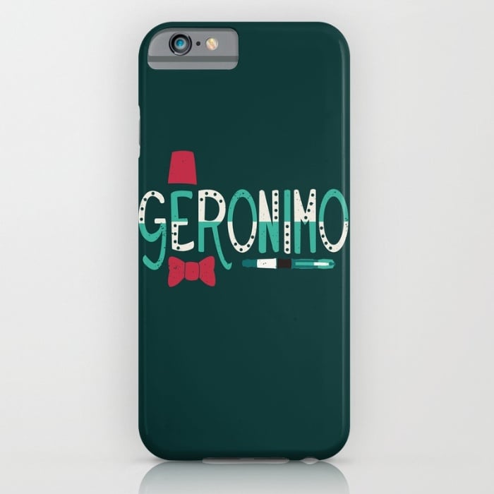 11th Doctor "Geronimo" Quote case ($35)