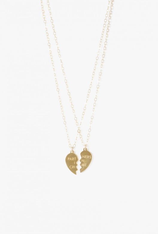 Partners In Crime Necklace Set ($114)