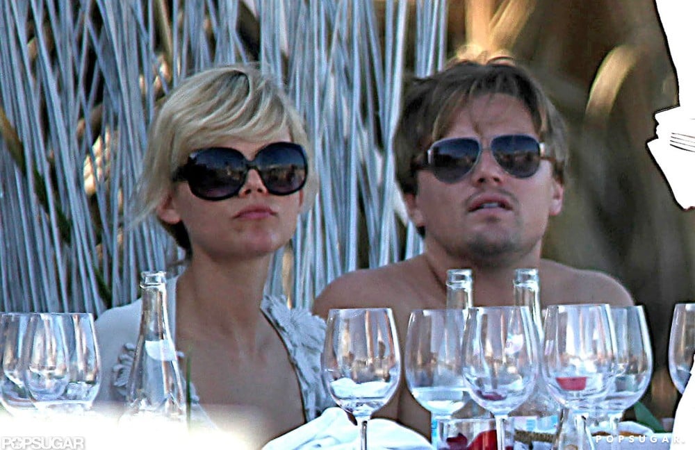 After splitting from Bar Refaeli in August 2009, Leo found the company of a gorgeous blonde in Ibiza.