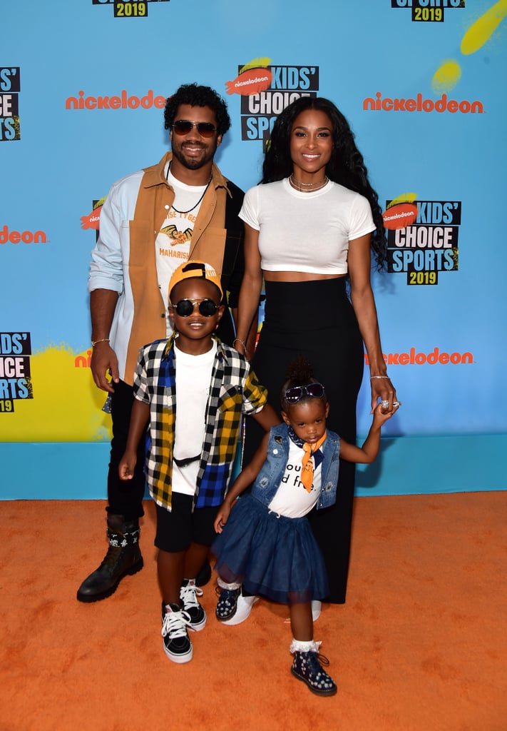 Ciara and Her Family at the 2019 Kids' Choice Sports Awards