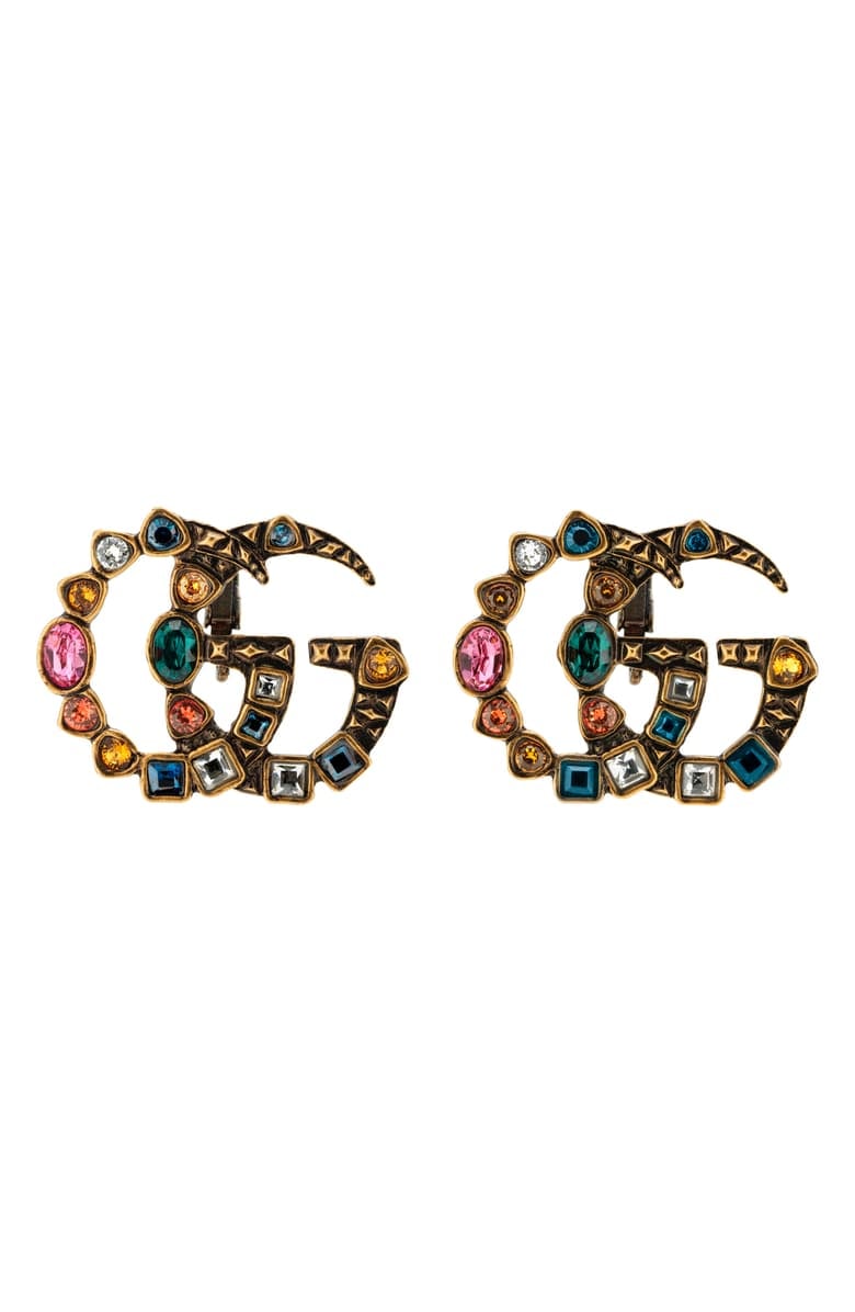 Gucci GG Marmont Stud Earrings