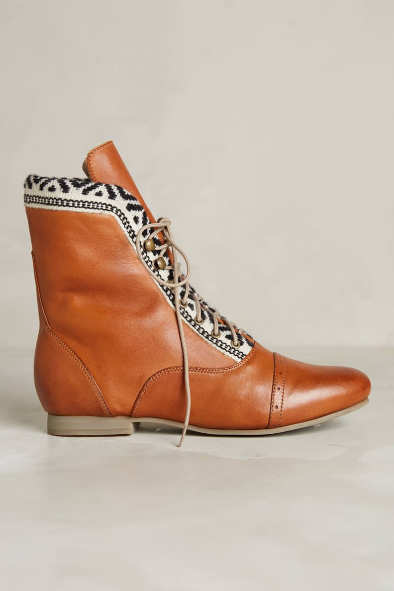 Anthropologie Printed Booties