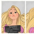 This Artist Reimagined Disney Princesses as Criminals in Mugshots, and Their Crimes Are Dark