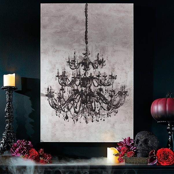 Chandelier Canvas Wall Art