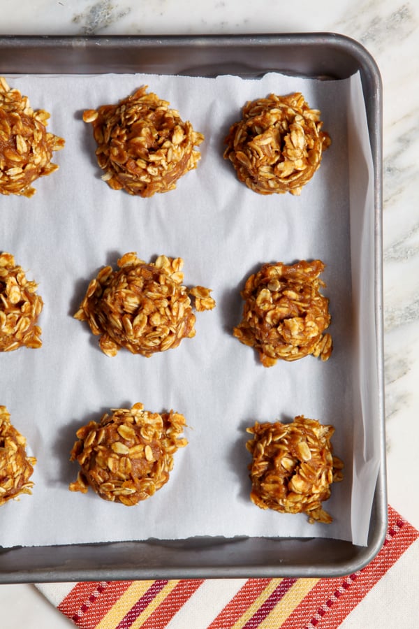 No-Bake Pumpkin Cookies