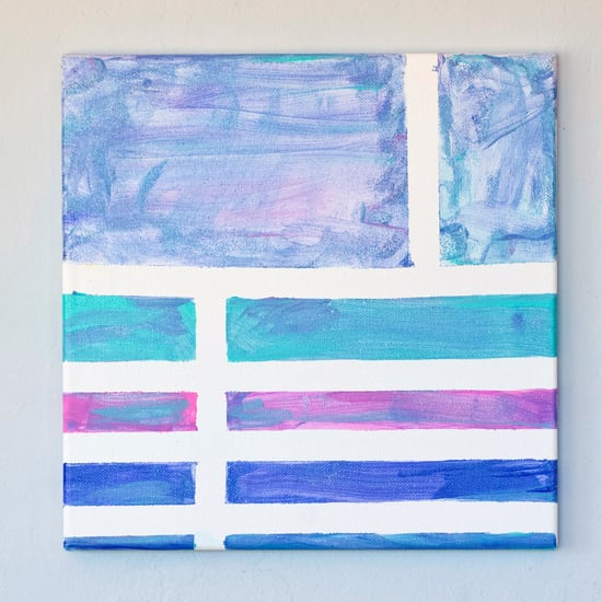 Geometric Painting Project For Kids
