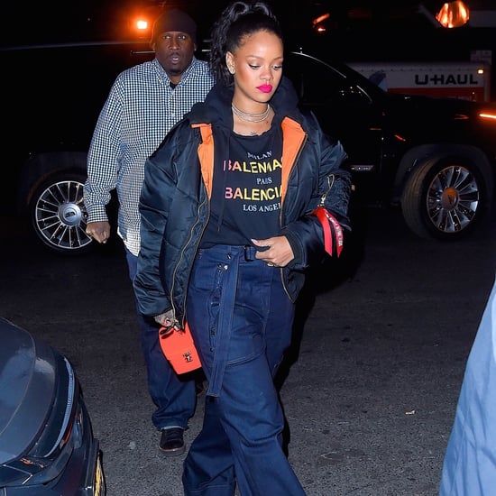 Rihanna Wearing Diamond Ring