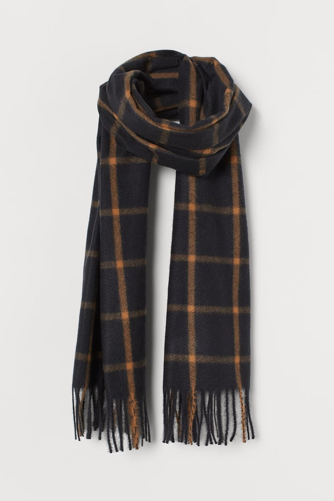 Checked Scarf