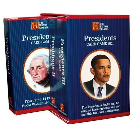 Presidents Card Game Set