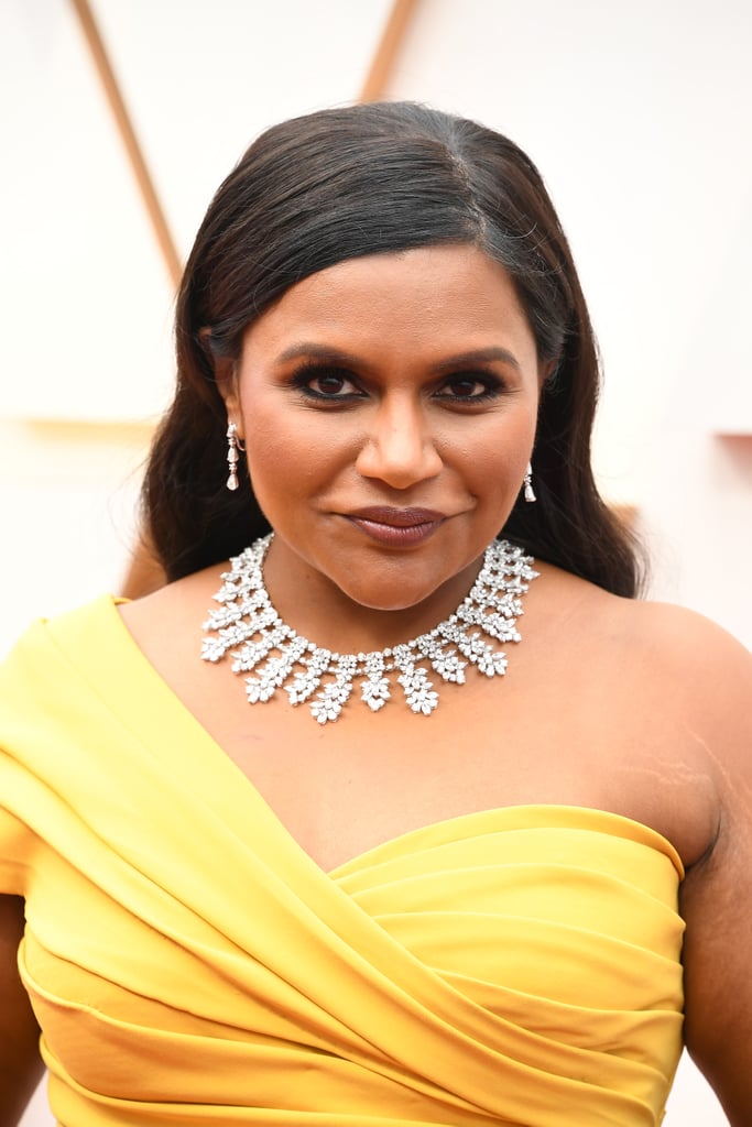 Mindy Kaling's 2020 Oscars Necklace Came With Security