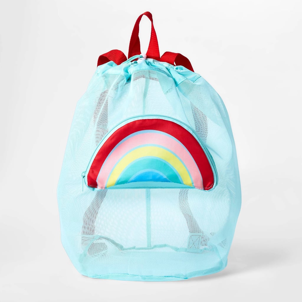 Reversible Cinch Bag Rainbow