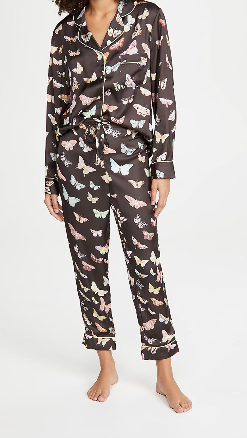 Karen Mabon Moths Long Pyjama Set