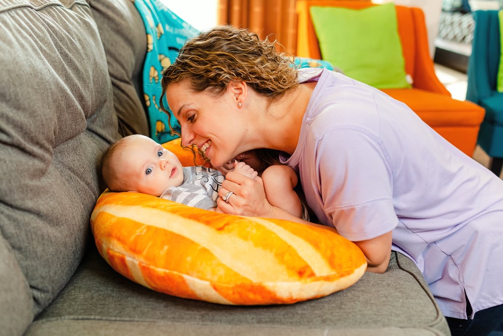 feeding and infant support pillow